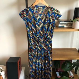 Issa geometric print dress